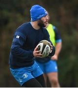 4 January 2021; Robbie Henshaw during Leinster Rugby squad training at UCD in Dublin. Photo by Ramsey Cardy/Sportsfile