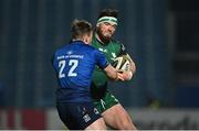 2 January 2021; Tom Daly of Connacht in action against David Hawkshaw of Leinster during the Guinness PRO14 match between Leinster and Connacht at the RDS Arena in Dublin. Photo by Piaras Ó Mídheach/Sportsfile