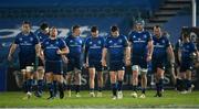 2 January 2021; Leinster players react late in the second half during the Guinness PRO14 match between Leinster and Connacht at the RDS Arena in Dublin. Photo by Piaras Ó Mídheach/Sportsfile