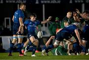 2 January 2021; Luke McGrath of Leinster during the Guinness PRO14 match between Leinster and Connacht at the RDS Arena in Dublin. Photo by Piaras Ó Mídheach/Sportsfile