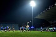 2 January 2021; Sean Masterson of Connacht claims possession in the line-out during the Guinness PRO14 match between Leinster and Connacht at the RDS Arena in Dublin. Photo by Piaras Ó Mídheach/Sportsfile