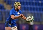 24 October 2020; Beatrice Rigoni of Italy during the Women's Six Nations Rugby Championship match between Ireland and Italy at Energia Park in Dublin. Photo by Brendan Moran/Sportsfile