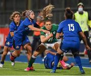 24 October 2020; Béibhinn Parsons of Ireland during the Women's Six Nations Rugby Championship match between Ireland and Italy at Energia Park in Dublin. Due to current restrictions laid down by the Irish government to prevent the spread of coronavirus and to adhere to social distancing regulations, all sports events in Ireland are currently held behind closed doors. Photo by Brendan Moran/Sportsfile