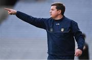 13 December 2020; Antrim manager Darren Gleeson during the Joe McDonagh Cup Final match between Kerry and Antrim at Croke Park in Dublin. Photo by Brendan Moran/Sportsfile