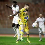 5 January 2021; Jack Byrne of APOEL in action during the Cyta Championship match between Doxa and APOEL at Makareio Stadium in Nicosia, Cyprus. Photo by Nicos Savvides/Sportsfile