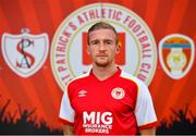 7 January 2021; New St Patrick's Athletic signing John Mountney pictured at Richmond Park in Dublin. Photo by Seb Daly/Sportsfile