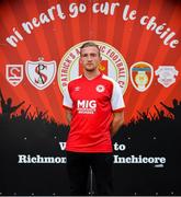 7 January 2021; New St Patrick's Athletic signing John Mountney pictured at Richmond Park in Dublin. Photo by Seb Daly/Sportsfile