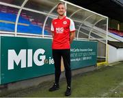 7 January 2021; New St Patrick's Athletic signing John Mountney pictured at Richmond Park in Dublin. Photo by Seb Daly/Sportsfile