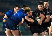 8 January 2021; Jordi Murphy of Ulster is tackled by Andrew Porter of Leinster during the Guinness PRO14 match between Leinster and Ulster at the RDS Arena in Dublin. Photo by Brendan Moran/Sportsfile