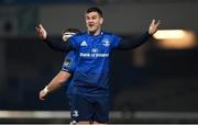 8 January 2021; Jonathan Sexton of Leinster during the Guinness PRO14 match between Leinster and Ulster at the RDS Arena in Dublin. Photo by Ramsey Cardy/Sportsfile