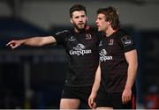 8 January 2021; Stuart McCloskey, left, and Jordi Murphy of Ulster during the Guinness PRO14 match between Leinster and Ulster at the RDS Arena in Dublin. Photo by Ramsey Cardy/Sportsfile