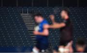 8 January 2021; A view of empty seats during the Guinness PRO14 match between Leinster and Ulster at the RDS Arena in Dublin. Photo by Seb Daly/Sportsfile