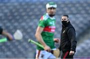 22 November 2020; Mayo manager Derek Walsh before the Nickey Rackard Cup Final match between Donegal and Mayo at Croke Park in Dublin. Photo by Piaras Ó Mídheach/Sportsfile