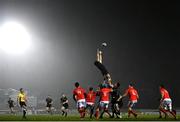 9 January 2021; Ultan Dillane of Connacht wins possession from a lineout during the Guinness PRO14 match between Connacht and Munster at the Sportsground in Galway. Photo by David Fitzgerald/Sportsfile