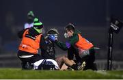 9 January 2021; Ben O'Donnell of Connacht receives medical attention during the Guinness PRO14 match between Connacht and Munster at the Sportsground in Galway. Photo by David Fitzgerald/Sportsfile