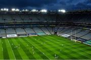 24 October 2020; A general view of action during the Leinster GAA Hurling Senior Championship Quarter-Final match between Laois and Dublin at Croke Park in Dublin. Photo by Piaras Ó Mídheach/Sportsfile