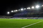 24 October 2020; A general view of the pitch during the Leinster GAA Hurling Senior Championship Quarter-Final match between Laois and Dublin at Croke Park in Dublin. Photo by Piaras Ó Mídheach/Sportsfile