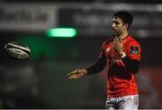 9 January 2021; Conor Murray of Munster during the Guinness PRO14 match between Connacht and Munster at Sportsground in Galway. Photo by David Fitzgerald/Sportsfile