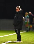 23 December 2020; Cork City manager Sarah Healy during the Women’s Under-17 National League Final match between Shamrock Rovers and Cork City at Athlone Town Stadium in Athlone, Westmeath. Photo by Sam Barnes/Sportsfile