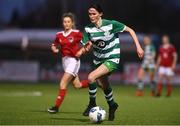 23 December 2020; Elena Quinn of Shamrock Rovers during the Women’s Under-17 National League Final match between Shamrock Rovers and Cork City at Athlone Town Stadium in Athlone, Westmeath. Photo by Sam Barnes/Sportsfile