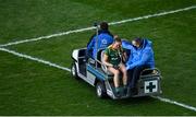 20 December 2020; Sarah Wall of Meath leaves the field on a medical cart after picking up an injury during the TG4 All-Ireland Intermediate Ladies Football Championship Final match between Meath and Westmeath at Croke Park in Dublin. Photo by Sam Barnes/Sportsfile