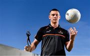 13 January 2021; Dublin footballer Con O’Callaghan pictured with his PwC GAA / GPA Player of the Month Award in Dublin. Photo by Sam Barnes/Sportsfile