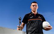 13 January 2021; Dublin footballer Con O’Callaghan pictured with his PwC GAA / GPA Player of the Month Award in Dublin. Photo by Sam Barnes/Sportsfile
