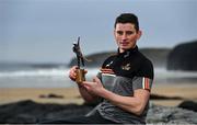 13 January 2021; Limerick hurler Gearóid Hegarty pictured with his PwC GAA / GPA Hurler of the Month - Finals Award. Photo by Sam Barnes/Sportsfile