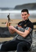 13 January 2021; Limerick hurler Gearóid Hegarty pictured with his PwC GAA / GPA Hurler of the Month - Finals Award. Photo by Sam Barnes/Sportsfile