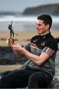 13 January 2021; Limerick hurler Gearóid Hegarty pictured with his PwC GAA / GPA Hurler of the Month - Finals Award. Photo by Sam Barnes/Sportsfile