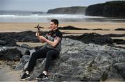 13 January 2021; Limerick hurler Gearóid Hegarty pictured with his PwC GAA / GPA Hurler of the Month - Finals Award. Photo by Sam Barnes/Sportsfile