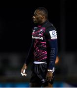 20 December 2020; Niyi Adeolokun of Bristol Bears during the Heineken Champions Cup Pool B Round 2 match between Connacht and Bristol Bears at the Sportsground in Galway. Photo by Ramsey Cardy/Sportsfile