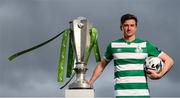 20 January 2021; Shamrock Rovers captain Ronan Finn at the announcement of SSE Airtricity as new title sponsor of the Women’s National League and confirmation that Ireland’s largest provider of 100% green energy will renew their sponsorship of the Men’s SSE Airtricity League for the next two years. Photo by Stephen McCarthy/Sportsfile