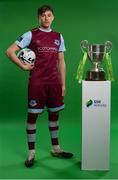 20 January 2021; Drogheda United captain Jake Hyland at the announcement of SSE Airtricity as new title sponsor of the Women’s National League and confirmation that Ireland’s largest provider of 100% green energy will renew their sponsorship of the Men’s SSE Airtricity League for the next two years. Photo by Stephen McCarthy/Sportsfile