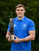 21 January 2021; Ireland and Leinster Centre Garry Ringrose who was today named Guinness Rugby Writers of Ireland Men’s Player of The Year, acknowledging an impressive and consistent 2019/2020 season for both club and country. Ringrose was one of the brightest sparks during Ireland’s Rugby World Cup journey in Japan and brought his form home with him as Leinster went unbeaten in last season’s Guinness PRO14. Photo by Ramsey Cardy/Sportsfile