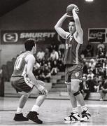 8 June 1994; Frank Powell of Ireland during the 1994 Promotions Cup Final match between Ireland and Cyprus at the National Basketball Arena in Tallaght, Dublin. Photo by Ray McManus/Sportsfile