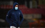 23 January 2021; Jack Conan of Leinster walks the pitch prior to the Guinness PRO14 match between Munster and Leinster at Thomond Park in Limerick. Photo by Ramsey Cardy/Sportsfile