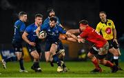 23 January 2021; Robbie Henshaw of Leinster is tackled by CJ Stander of Munster during the Guinness PRO14 match between Munster and Leinster at Thomond Park in Limerick. Photo by Ramsey Cardy/Sportsfile