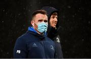 23 January 2021; Peter Dooley of Leinster prior to the Guinness PRO14 match between Munster and Leinster at Thomond Park in Limerick. Photo by Ramsey Cardy/Sportsfile