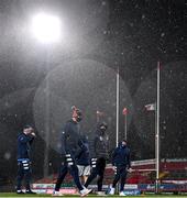 23 January 2021; Jonathan Sexton of Leinster prior to the Guinness PRO14 match between Munster and Leinster at Thomond Park in Limerick. Photo by Ramsey Cardy/Sportsfile