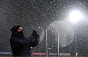 23 January 2021; Leinster Senior Communications & Media Manager Marcus Ó Buachalla prior to the Guinness PRO14 match between Munster and Leinster at Thomond Park in Limerick. Photo by Ramsey Cardy/Sportsfile