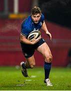 23 January 2021; Jordan Larmour of Leinster during the Guinness PRO14 match between Munster and Leinster at Thomond Park in Limerick. Photo by Ramsey Cardy/Sportsfile