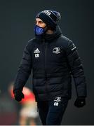 23 January 2021; Leinster Senior Athletic Performance coach Cillian Reardon during the Guinness PRO14 match between Munster and Leinster at Thomond Park in Limerick. Photo by Ramsey Cardy/Sportsfile