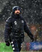 23 January 2021; Leinster Senior Athletic Performance coach Cillian Reardon during the Guinness PRO14 match between Munster and Leinster at Thomond Park in Limerick. Photo by Eóin Noonan/Sportsfile