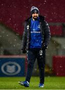 23 January 2021; Leinster Senior Athletic Performance coach Cillian Reardon during the Guinness PRO14 match between Munster and Leinster at Thomond Park in Limerick. Photo by Eóin Noonan/Sportsfile