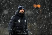 23 January 2021; Leinster Senior Athletic Performance coach Cillian Reardon during the Guinness PRO14 match between Munster and Leinster at Thomond Park in Limerick. Photo by Eóin Noonan/Sportsfile