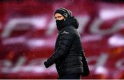 23 January 2021; Leinster Senior Communications & Media Manager Marcus Ó Buachalla during the Guinness PRO14 match between Munster and Leinster at Thomond Park in Limerick. Photo by Eóin Noonan/Sportsfile