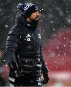 23 January 2021; Leinster Senior Athletic Performance coach Cillian Reardon during the Guinness PRO14 match between Munster and Leinster at Thomond Park in Limerick. Photo by Eóin Noonan/Sportsfile