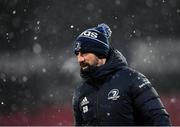23 January 2021; Leinster Senior Athletic Performance coach Cillian Reardon during the Guinness PRO14 match between Munster and Leinster at Thomond Park in Limerick. Photo by Eóin Noonan/Sportsfile