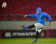 23 January 2021; Leinster Kicking Coach and Lead Performance Analyst Emmet Farrell during the Guinness PRO14 match between Munster and Leinster at Thomond Park in Limerick. Photo by Eóin Noonan/Sportsfile